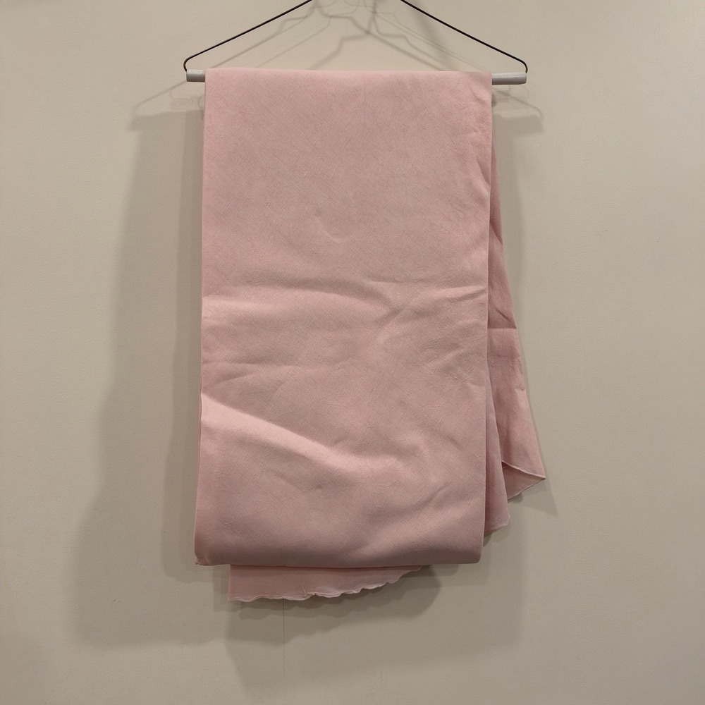 Pink Easter Oval Spring Tablecloth 96 x 84 Inch Oval 8"x7", High Quality Linen